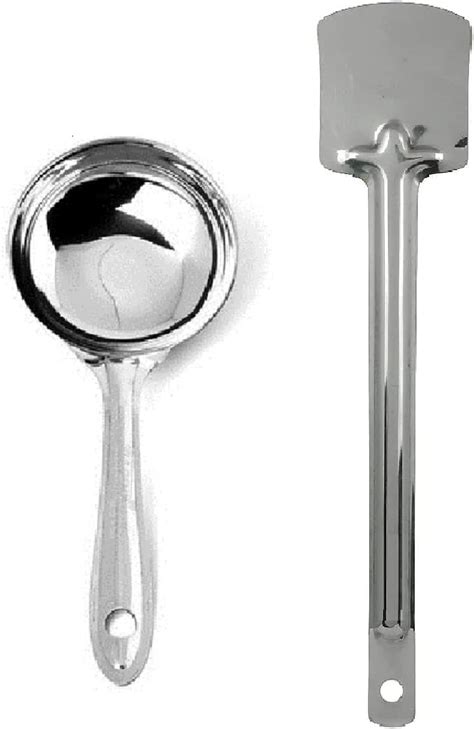 Dynore Stainless Steel Dosa Ladle With Palta Set Of 2 Kitchen Tools