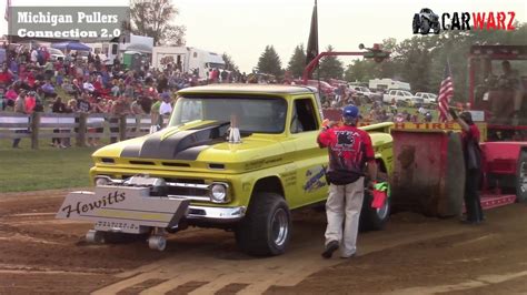 Super Stock Gas Trucks Class At Ttpa Truck Pulls In Metamora Michigan