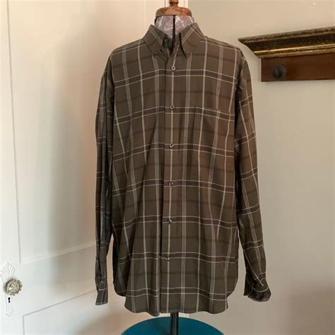 St John S Bay Shirts Mens Stjohns Bay Plaid Button Down Poshmark