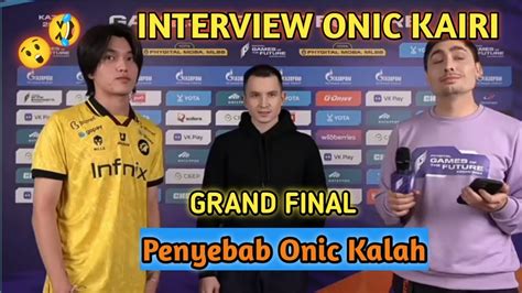 Interview Onic Kairi Saat Di Tanya Ini Jawaban Nya Phigital