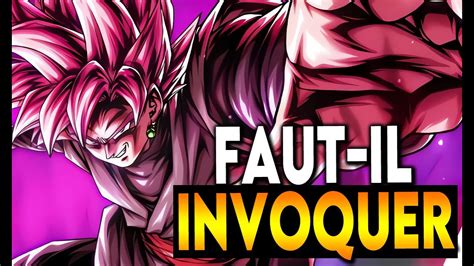 FAUT IL INVOQUER Black Goku Rosé ULTRA Le nouveau MEILLEUR perso du