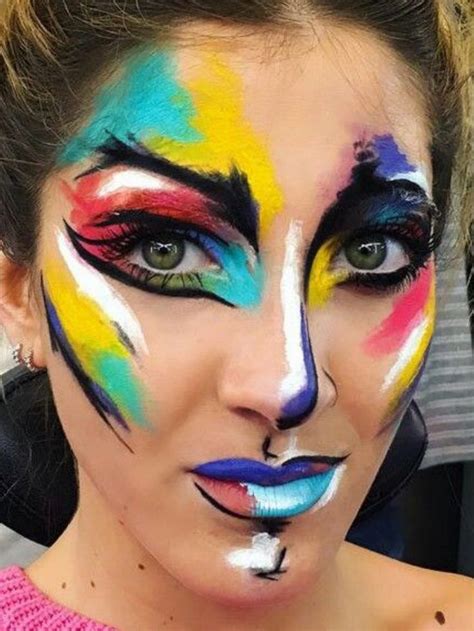 Pin By Diana On Style Pop Art Makeup Fantasy Makeup Creative Makeup