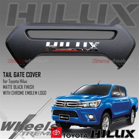 Hilux E G V CONQUEST ROCCO 2021 2023 Trunk Tail Gate Handle Cover