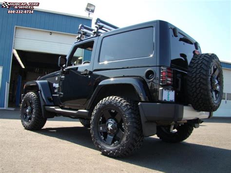 Jeep Wrangler XD Series XD775 Rockstar Wheels Matte Black