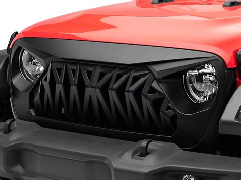 Redrock Jeep Gladiator Deep Woods Grille Matte Black Jg2667 20 24 Jeep Gladiator Jt Wo