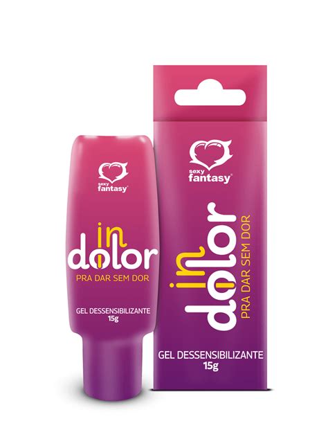 Gel Indolor Para Dar Sem Dor Dessensibilizante Sexo Anal 15g