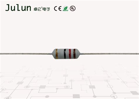 Fixed 1w 2w Winding Thermal Fuse Resistor Two In One 10 Ohm Resistance