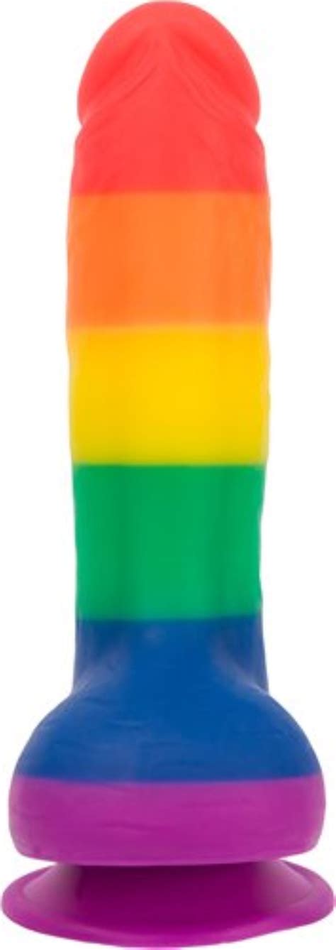 Addiction Justin Rainbow Silicone Dildo 19 Cm Pabo UK