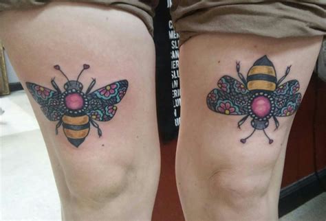 Bees Knees Tattoo Cool Bee Tattoos Bee Tattoo Knee Tattoo Tattoos