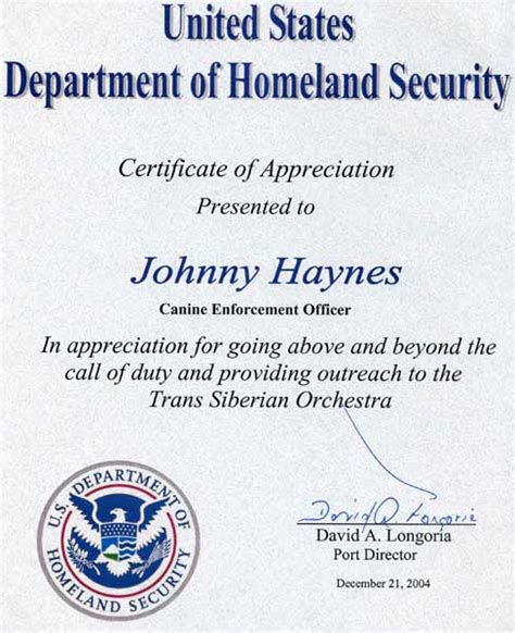 Homeland Security Certificate Online - Security Guards Companies