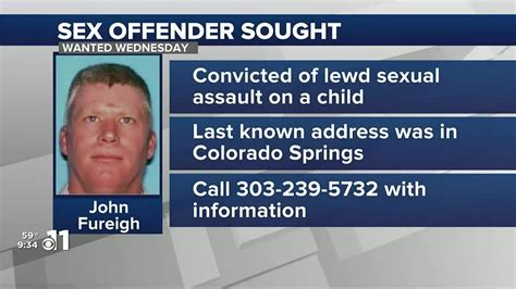 WATCH Sex Offender Sought In Colorado Convicted Of Lewd Sexual