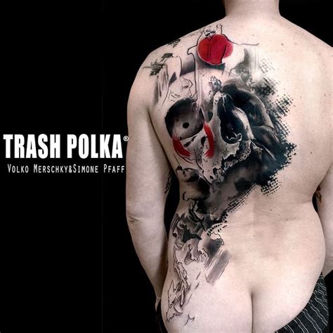 Trash Polka Volko Simone On Instagram Trash Polka Tattoo By