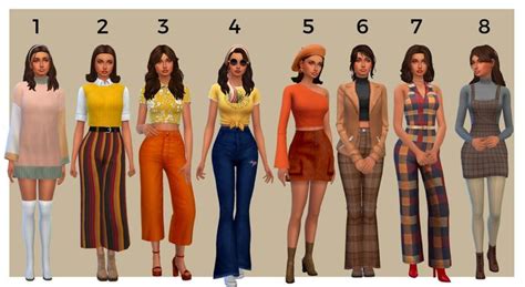 Mylookbook In Sims Clothing Sims Sims