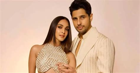 Sidharth Malhotra Hugs And Kiss Kiara Advani As They Celebrate Their