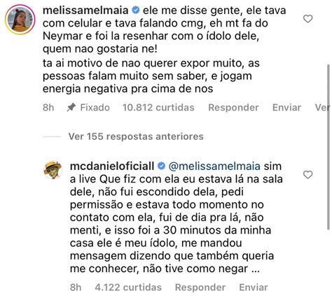 Mel Maia Se Pronuncia Ap S Namorado Aparecer Em Festinha Na Casa De