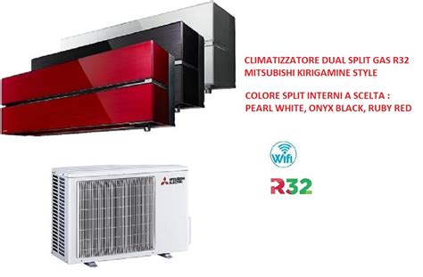 Mitsubishi Climatizzatore Condizionatore Inverter Dual Split