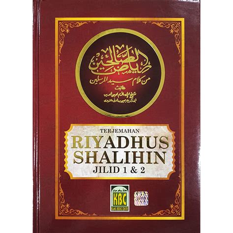 Kitab Terjemahan Riyadhus Shalihin Jilid Kbc Shopee Malaysia