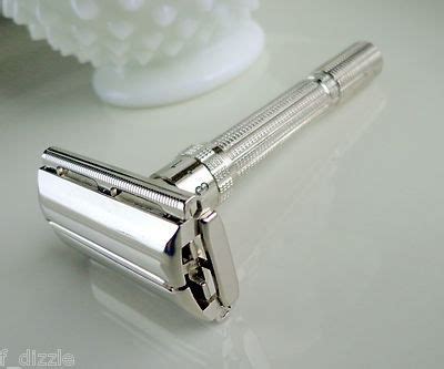 Vintage Gillette Slim Adjustable De Safety Razor H Super Nice