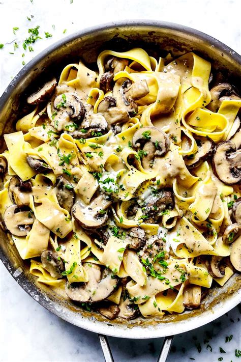 Mushroom Stroganoff | foodiecrush.com