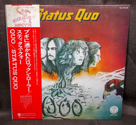 Yahooオークション Status Quo ステイタス・クォー Lp Quo Vertigo