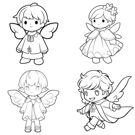 Desenho De Anime Colorido - Vector set desenho animado página de colorir anime manga kawaii ...