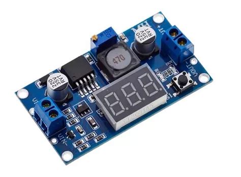 Módulo Regulador De Tensão Lm2596 Dc Dc Step Down Display Mercadolivre