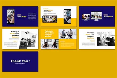 Company Business - Google Slides Template - Design Template Place