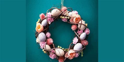 Deck the Halls with Waitrose Easter Egg Wreath