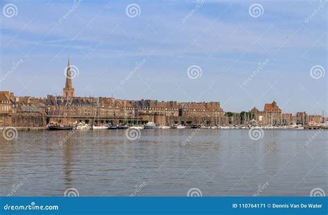 Saint Malo Harbor Cityscape Stock Image Image Of France Major 110764171