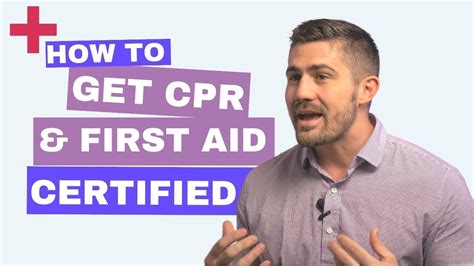 How To Get CPR And First Aid Certification YouTube