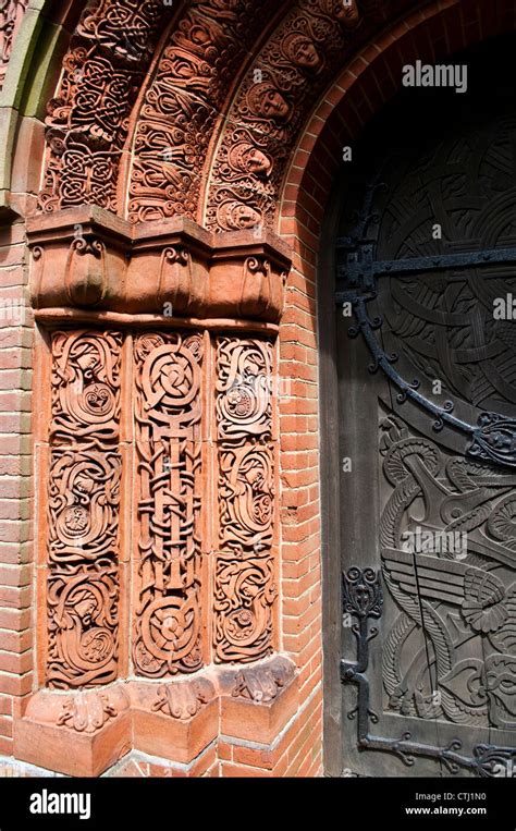 Detail Of Watts Cemetery Chapel Compton Guildford Surrey United