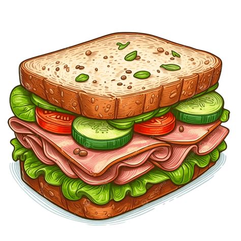 ham drawing 1