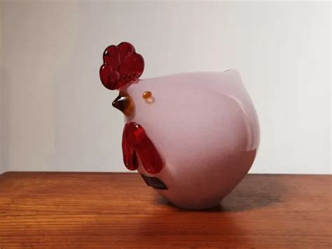 Villeroy Boch Chicken Huhn Deko Glas Figur Handarbeit Mundgeblasen