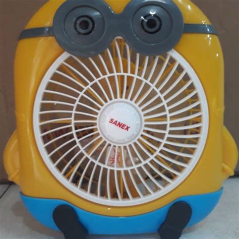 Jual Kipas Angin Box Fan Karakter Sanex 10 Inch Shopee Indonesia