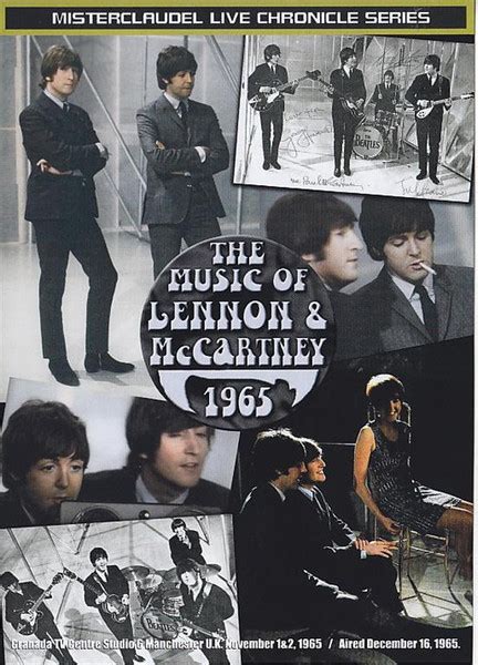 The Music Of Lennon Mccartney Dvd Discogs