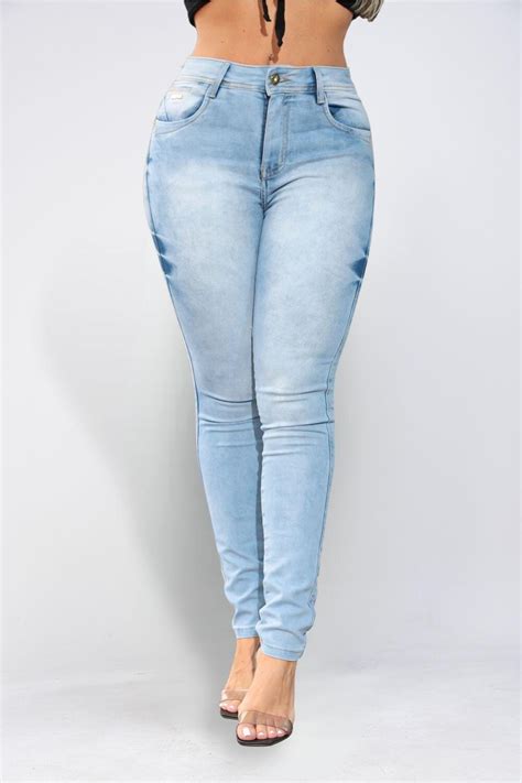 Comprar Cal A Feminina Jeans Skinny Lavagem Delav W Pink Jeans E