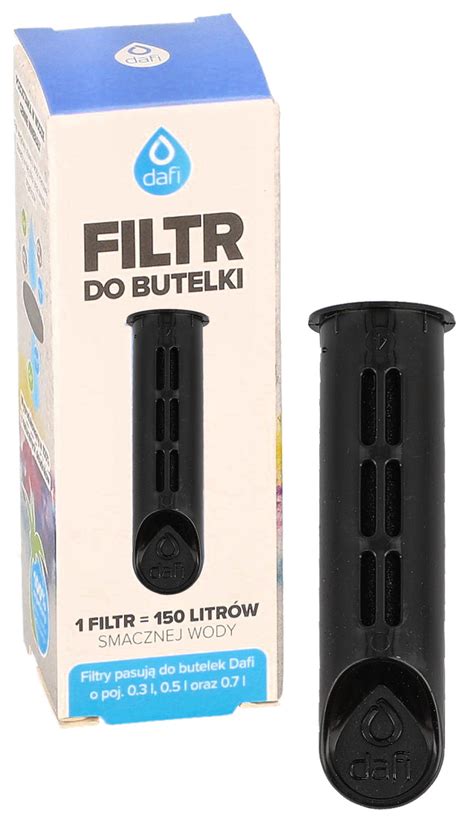 Filtr wody wkład filtrujący do butelki Dafi Soft Solid czarny 1szt