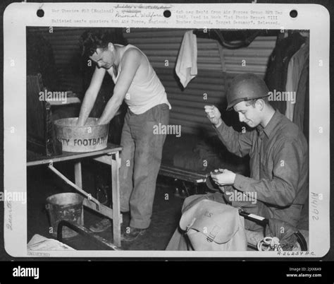 Enlisted Mens Quarters 8th Air Force England Stock Photo Alamy