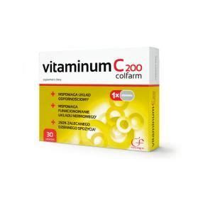 Vitaminum C tabletki powlekane 0 2g x 30 Preparaty na odporność i