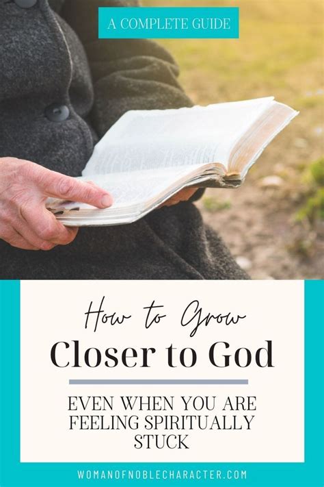 How To Grow Closer To God