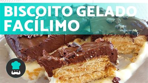 Biscoito gelado 𝘀𝘂𝗽𝗲𝗿 𝗰𝗿𝗲𝗺𝗼𝘀𝗼 de leite condensado e chocolate