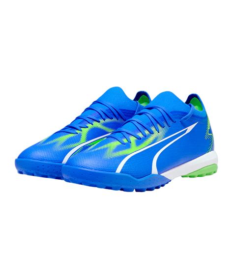 PUMA ULTRA Match TT Gear Up Blau Weiss F03 Fussballschuh Turf Sport