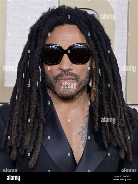 Beverly Hills California Usa 07th Jan 2024 Lenny Kravitz 81st