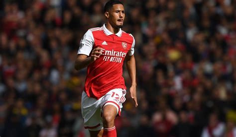 Arsenal Dá Veredito Sobre Lesão De William Saliba Antes Do Jogo Contra