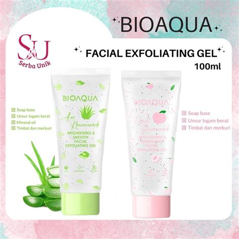 Jual Bioaqua Scrub Aloe Niacinamide Brightening Smooth Facial