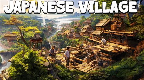 Building a Japanese Hillside Village from Scratch in Sengoku Dynasty ...