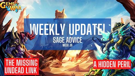 Gems Of War Week Of Sage Advice Weekly Update Soulforge Week 36