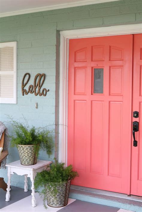 12 Painted Pink Door Ideas So Cute Pink Door Ideas Lolly Jane