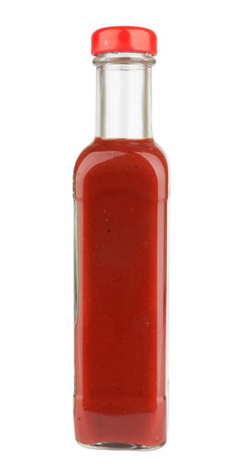 Red Hot Sauce Pepper Mexican Condiment Background PNG Transparent