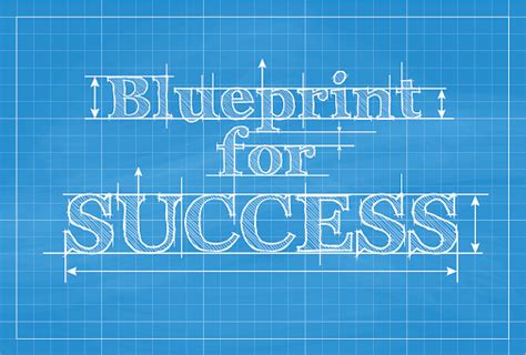 Blueprint For Success Stock Illustration Download Image Now